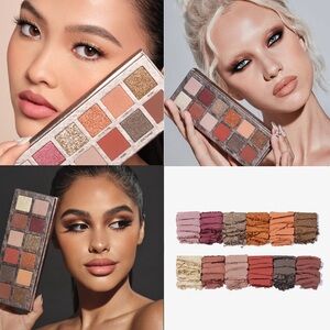 Anastasia Beverly Hills Rose Metals Eye Shadow & Pressed Pigment Palette- glam